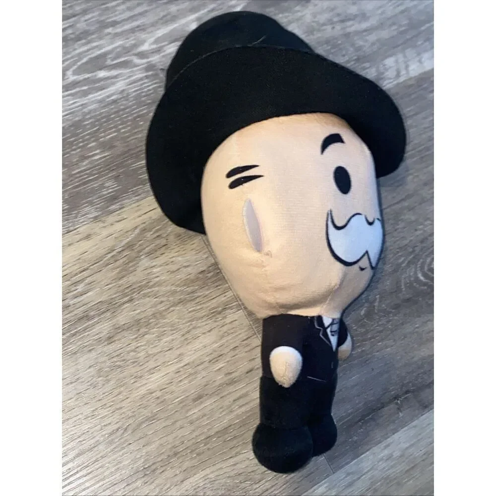 *Mr. Monopoly Uncle Pennybags Monopoly Man Plush 9
